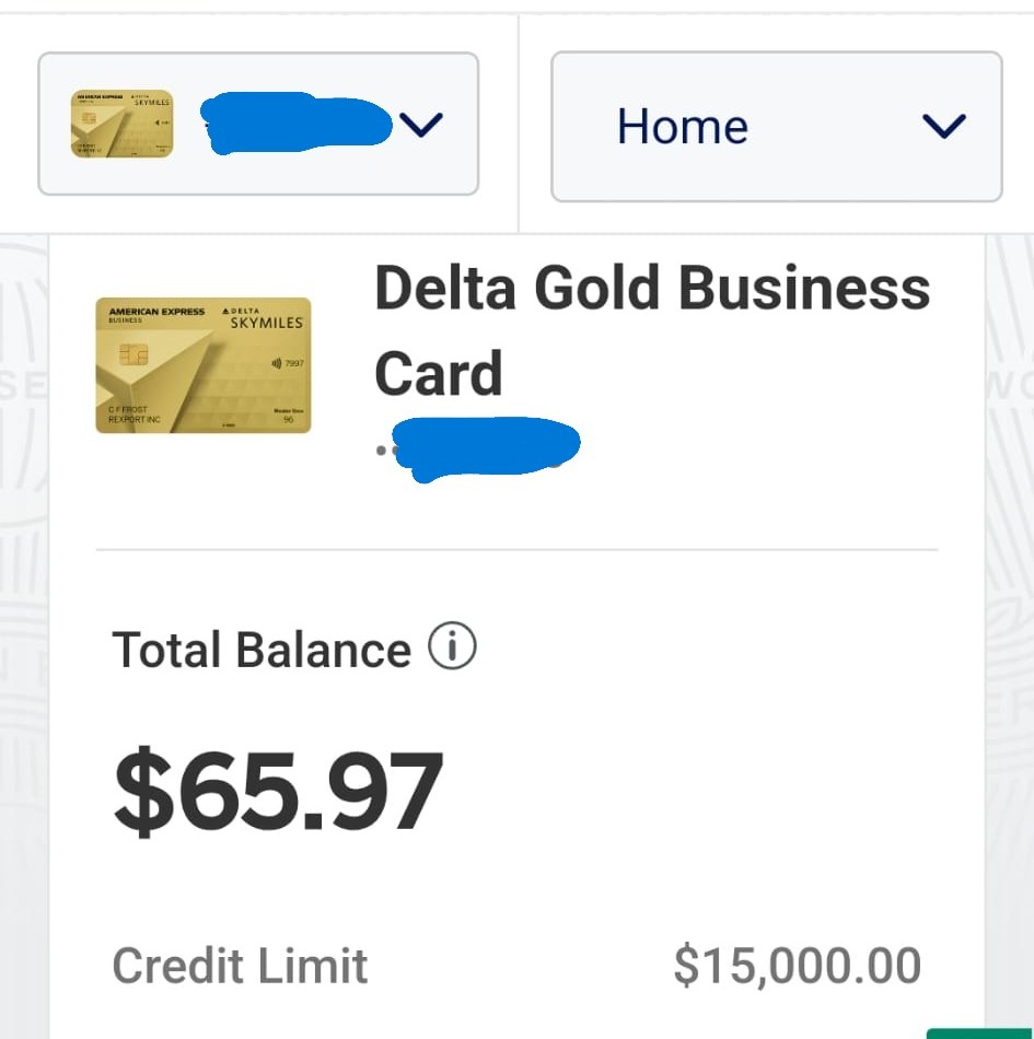 Delta Gold Business con límite de $15,000